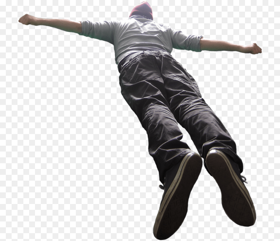 Man Flying Falling Jumping Flying Guy, Clothing, Footwear, Shoe, Person Free Transparent Png