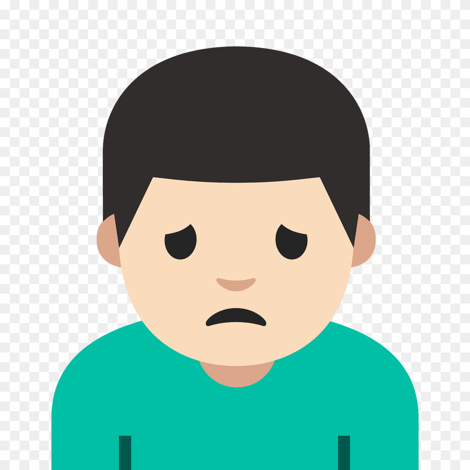 Man Frowning Emoji Clipart, Cap, Clothing, Face, Hat Png