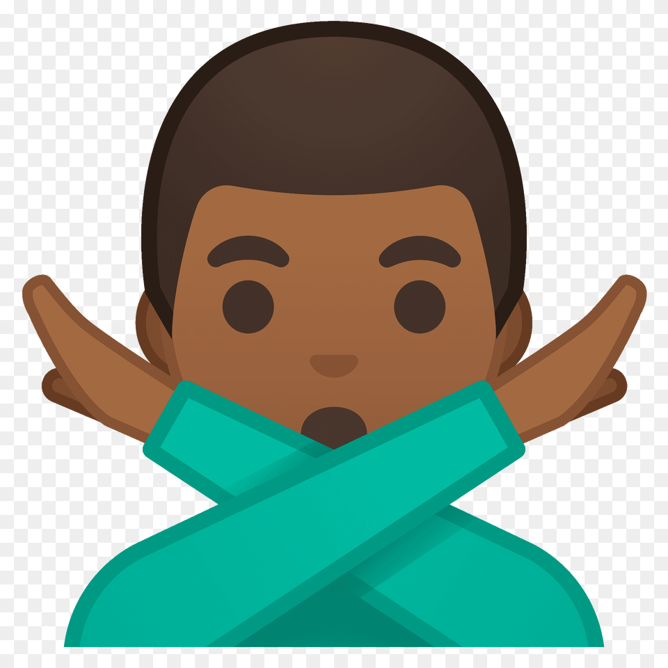 Man Gesturing No Emoji Clipart, Portrait, Face, Photography, Head Free Png Download