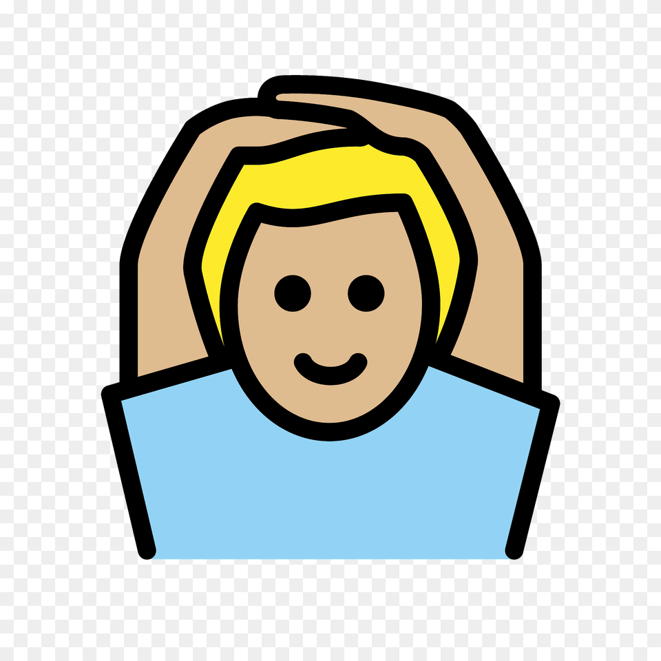 Man Gesturing Ok Emoji Clipart, People, Person, Head, Face Free Png Download