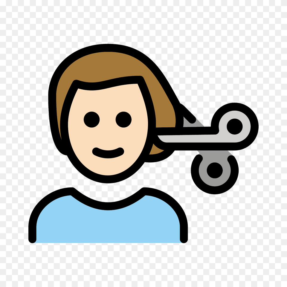 Man Getting Haircut Emoji Clipart, Animal, Kangaroo, Mammal, Face Png