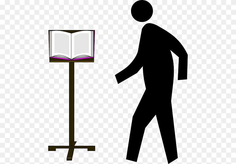Man Giving A Lecture Pictogram, Book, Person, Publication, Reading Png