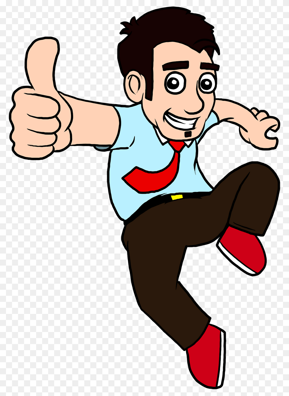 Man Giving Thumbs Up Clipart, Body Part, Finger, Hand, Person Png Image
