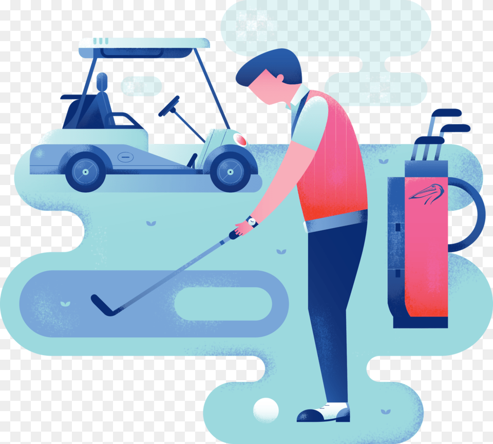 Man Golfclub Golf Club, Cleaning, Person, Adult, Woman Free Png Download