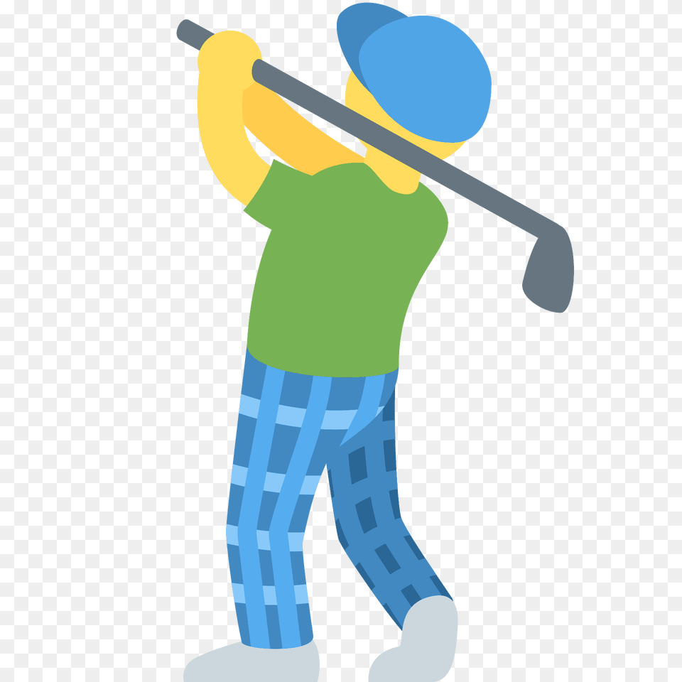 Man Golfing Emoji Clipart, People, Person, Photography, Nature Png