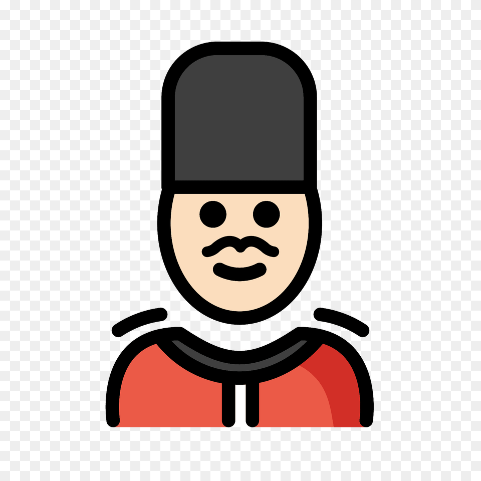 Man Guard Emoji Clipart, People, Person, Face, Head Png Image