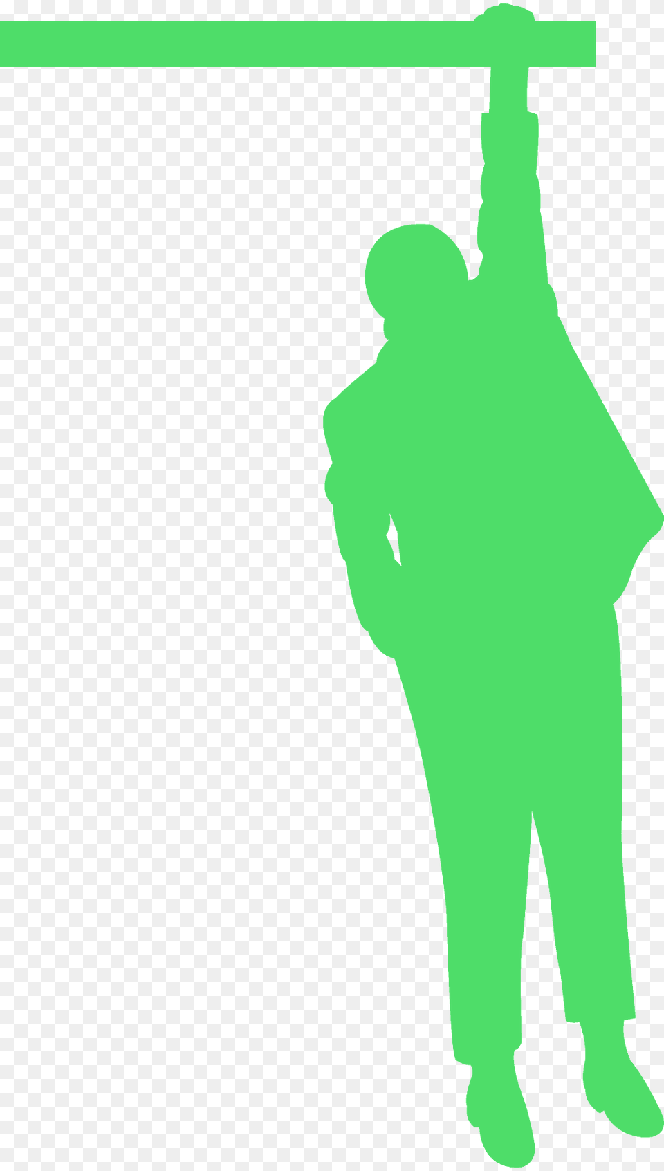 Man Hanging Silhouette, Person, People Free Transparent Png