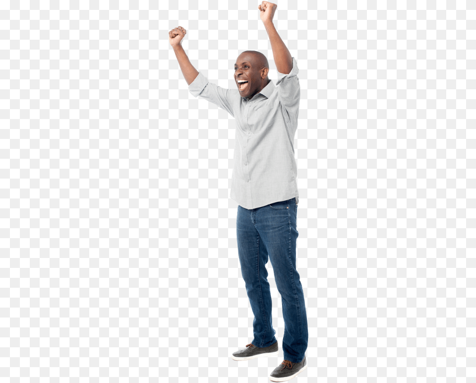 Man Happy About Testimonials Man Celebrating, Clothing, Face, Head, Person Free Png Download