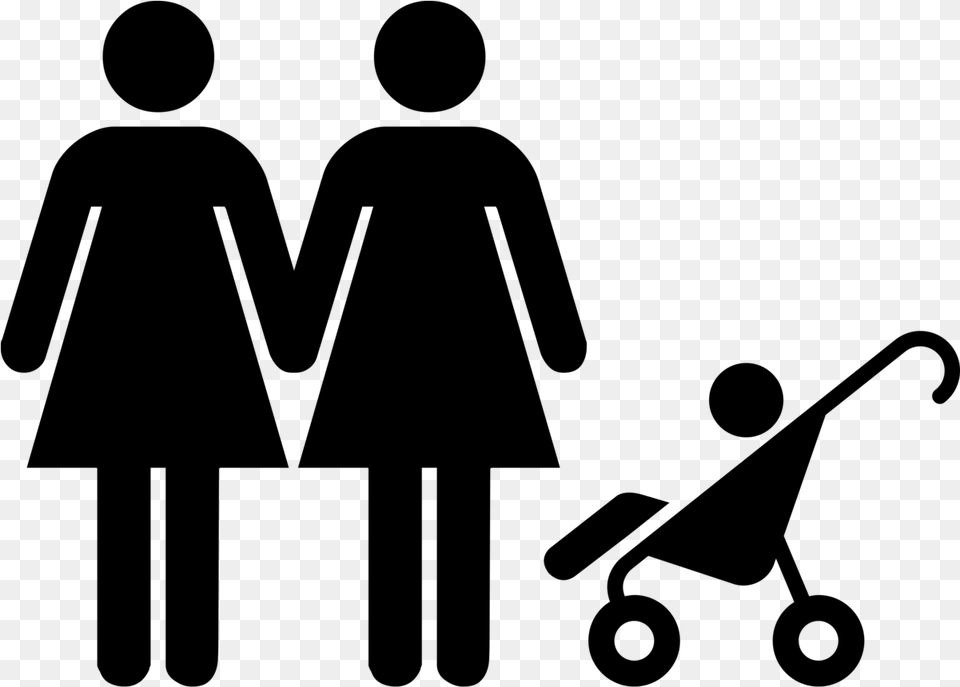 Man Haters Download Stroller Parking Sign, Gray Png