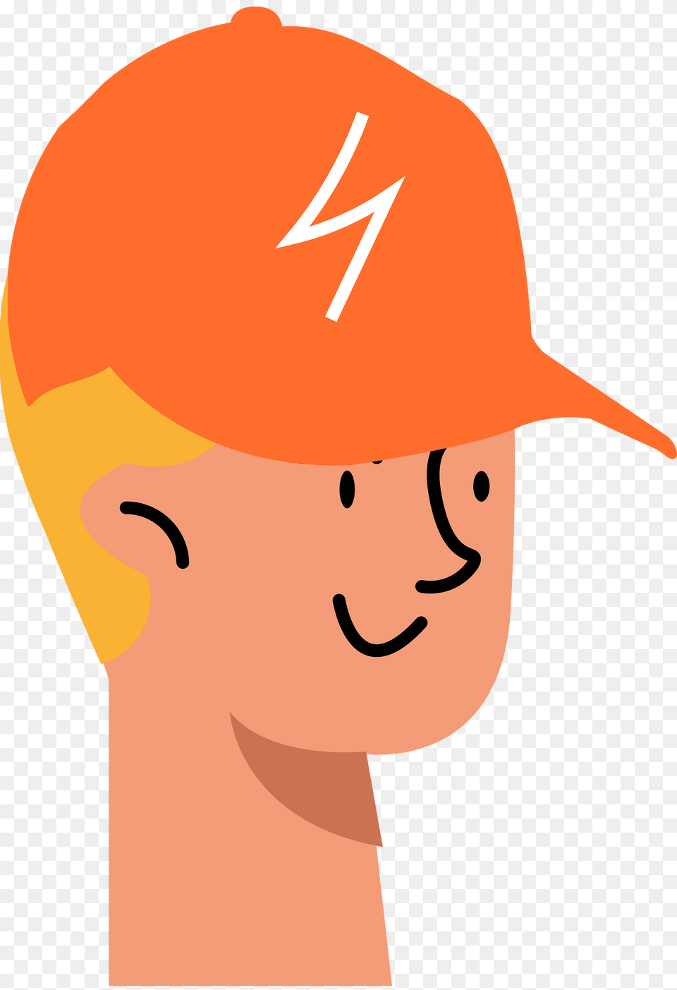 Man Head Clipart, Baseball Cap, Cap, Clothing, Hat Free Transparent Png