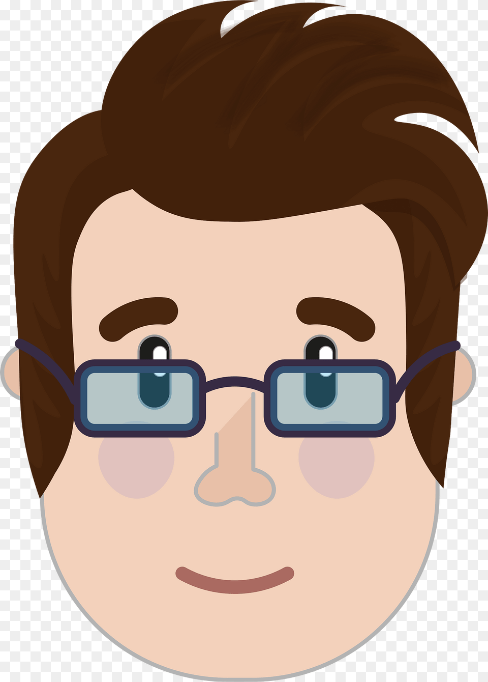 Man Head In Glasses Clipart, Accessories, Photography, Portrait, Person Free Png Download