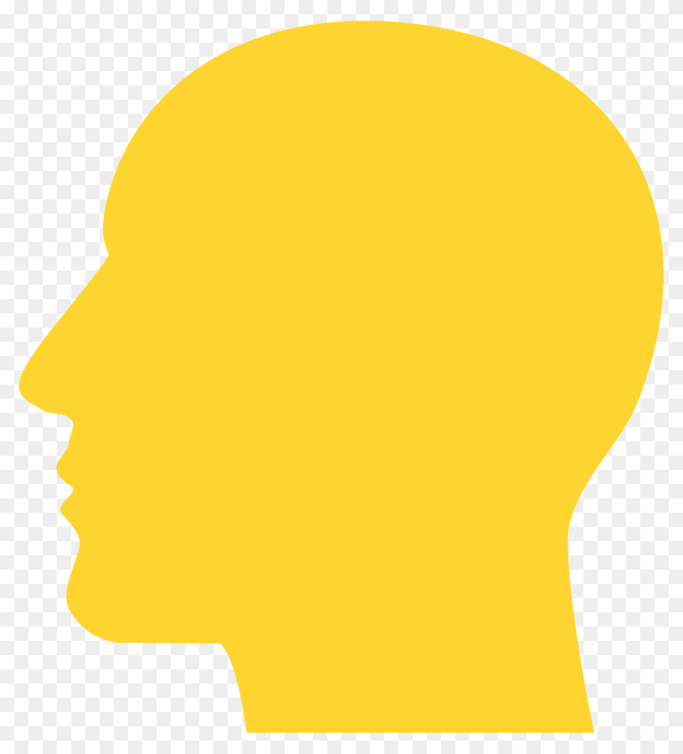 Man Head Silhouette, Person, Face, Clothing, Swimwear Png
