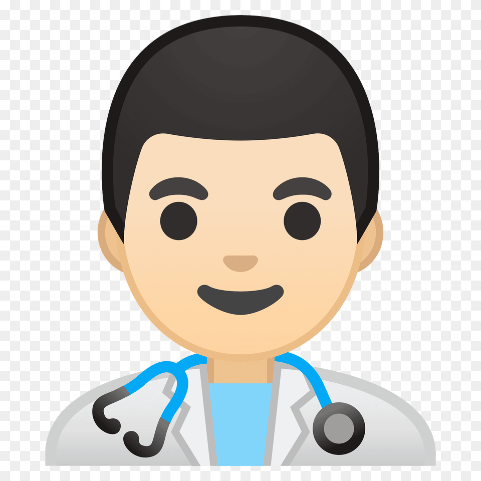 Man Health Worker Emoji Clipart, Portrait, Photography, Person, Head Png Image