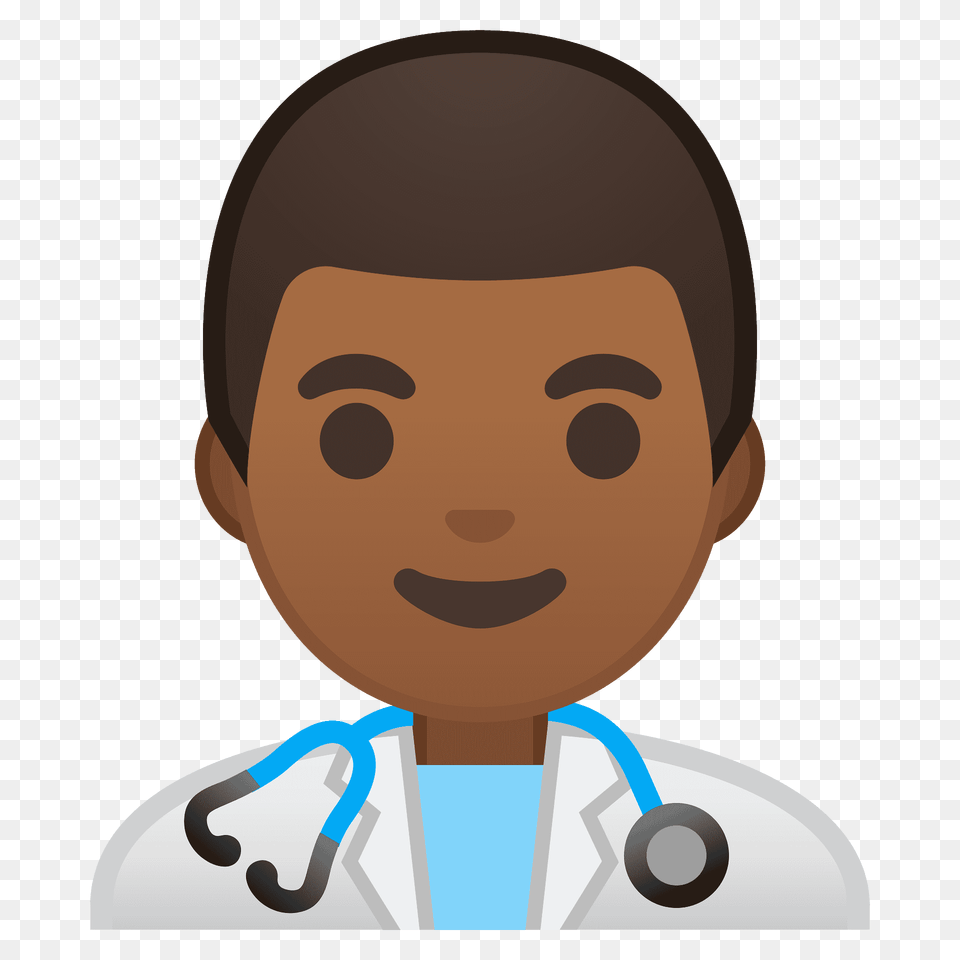 Man Health Worker Emoji Clipart, Portrait, Photography, Person, Lab Coat Free Png