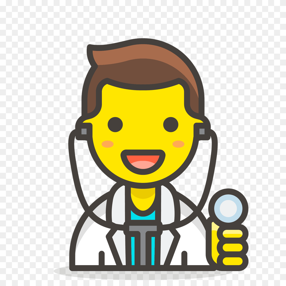 Man Health Worker Emoji Clipart, Photography, Face, Head, Person Png