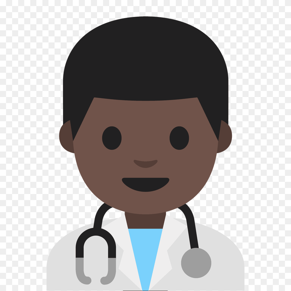 Man Health Worker Emoji Clipart, Lab Coat, Clothing, Coat, Person Free Png Download