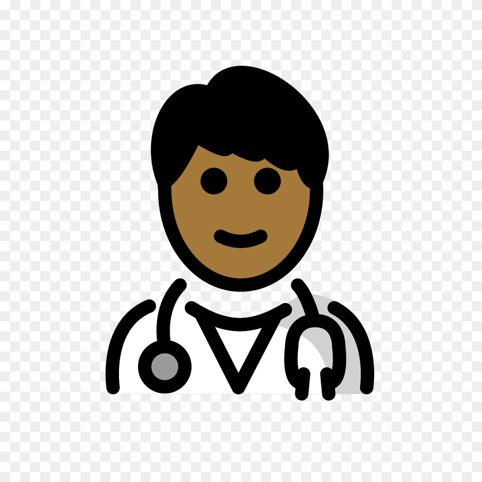 Man Health Worker Emoji Clipart, Face, Head, Person, Photography Png
