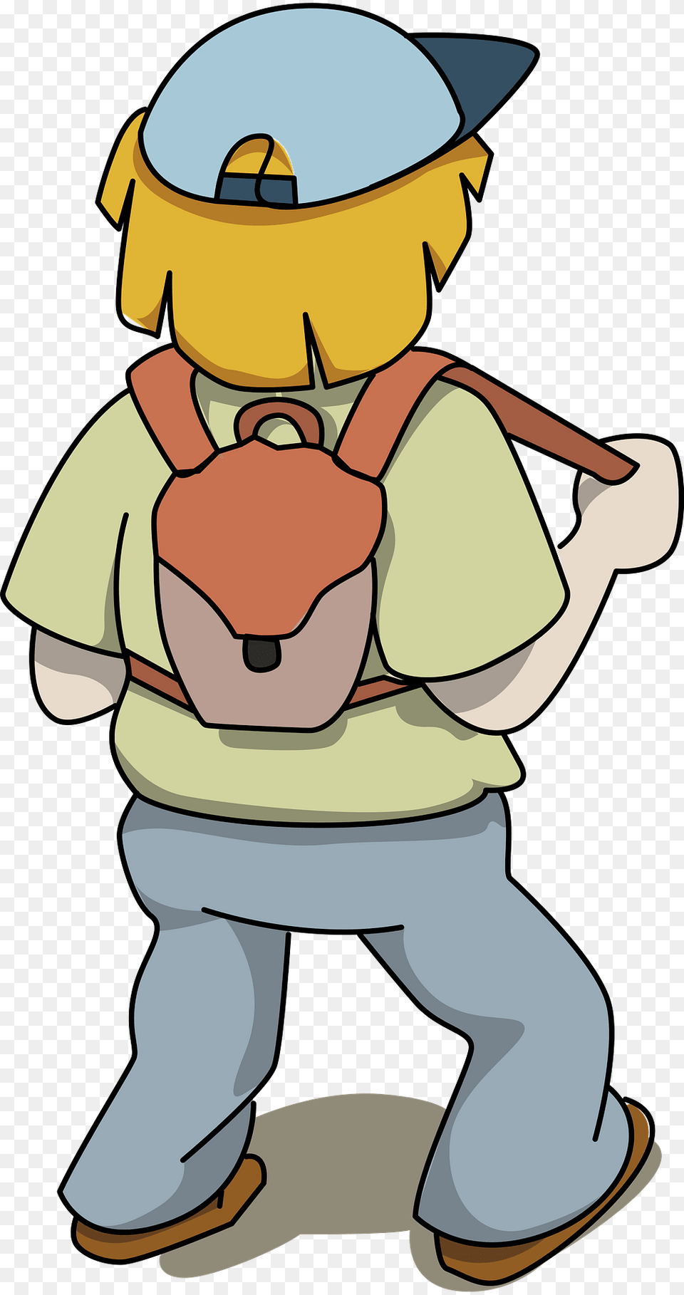 Man Hiking Clipart, Cartoon, Baby, Person Free Png Download