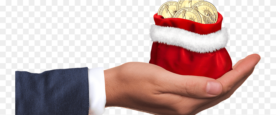 Man Holding Christmas Money, Body Part, Finger, Hand, Person Free Transparent Png