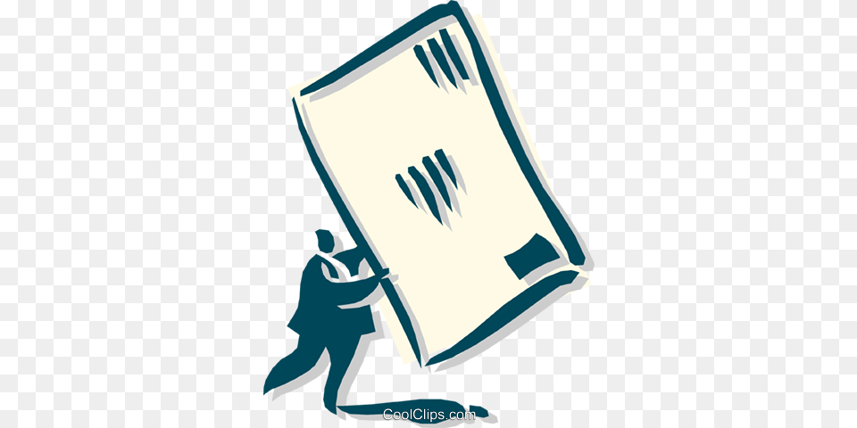 Man Holding Envelope Royalty Vector Clip Art Illustration, Adult, Male, Person Free Transparent Png