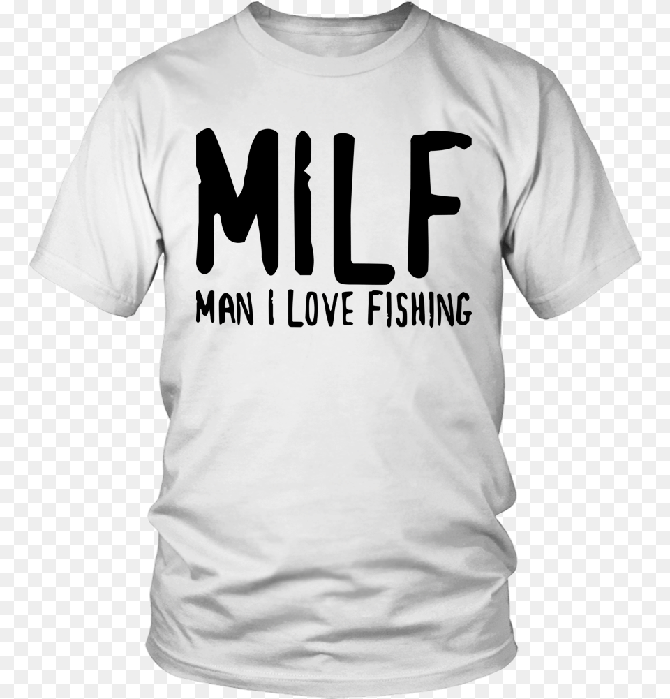 Man I Love Fishing Milf Teenage Mutant Ninja Turners, Clothing, Shirt, T-shirt Png