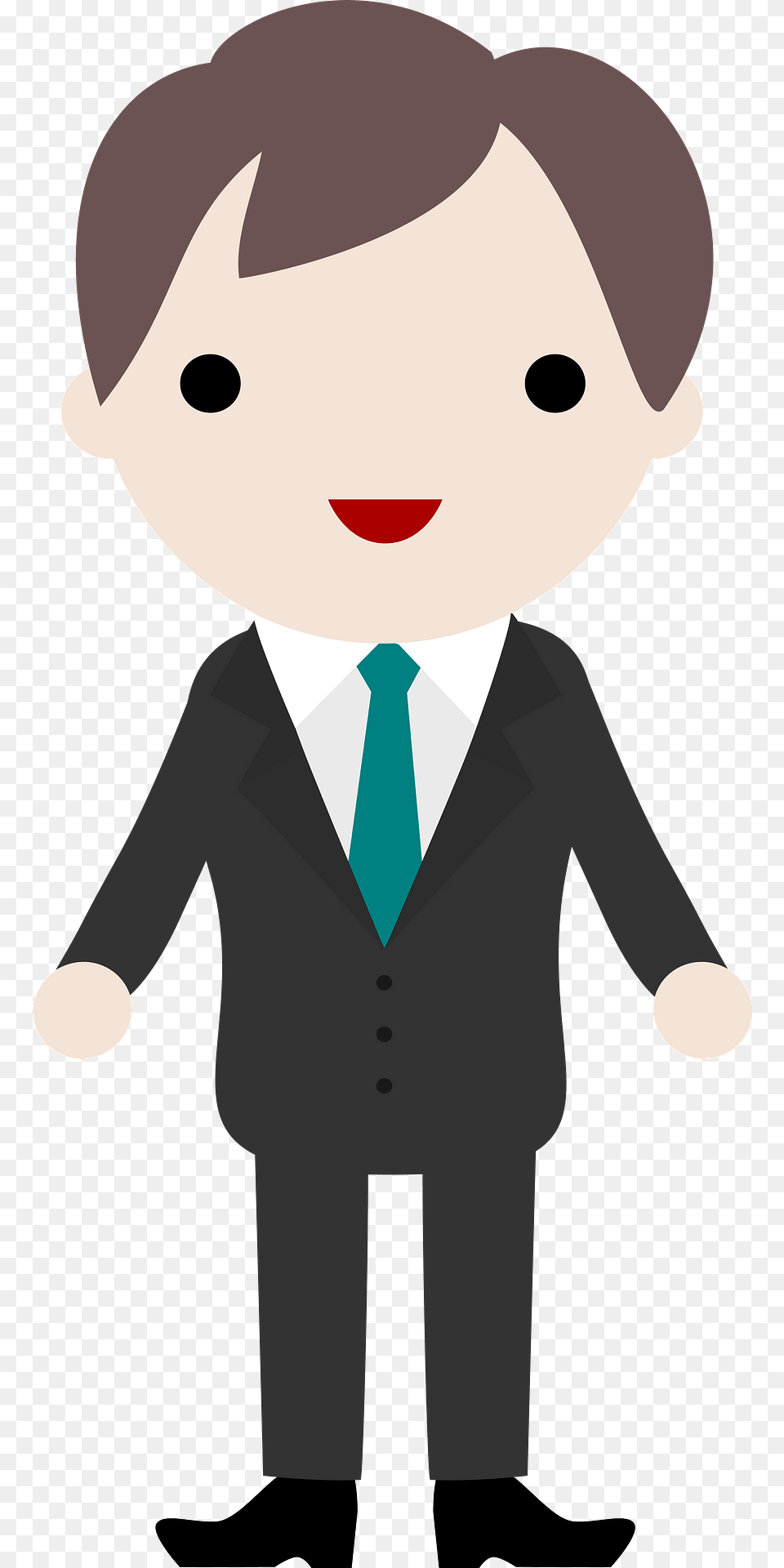 Man In A Suit Clipart, Clothing, Formal Wear, Accessories, Tie Png