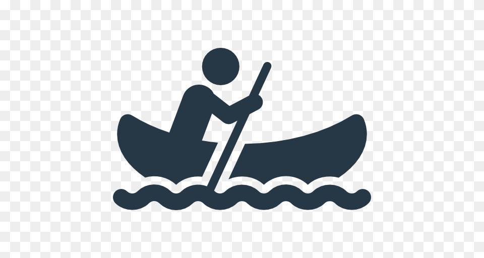 Man In Canoe, Oars, Paddle, Device, Grass Png Image