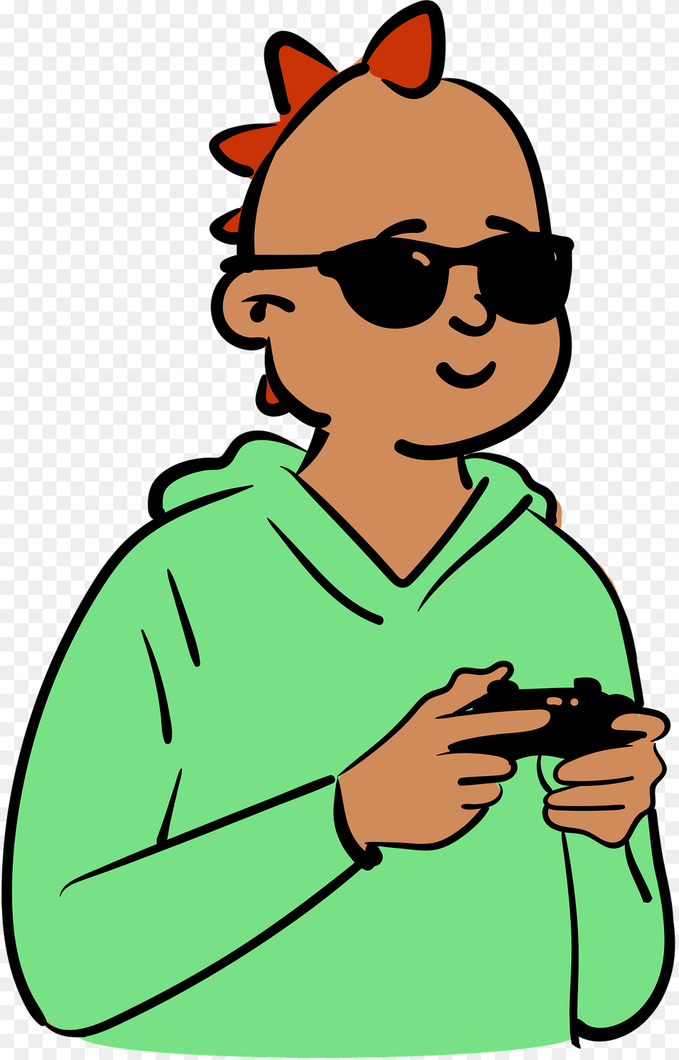 Man In Green Hoodie Clipart, Texting, Photography, Phone, Mobile Phone Free Png Download