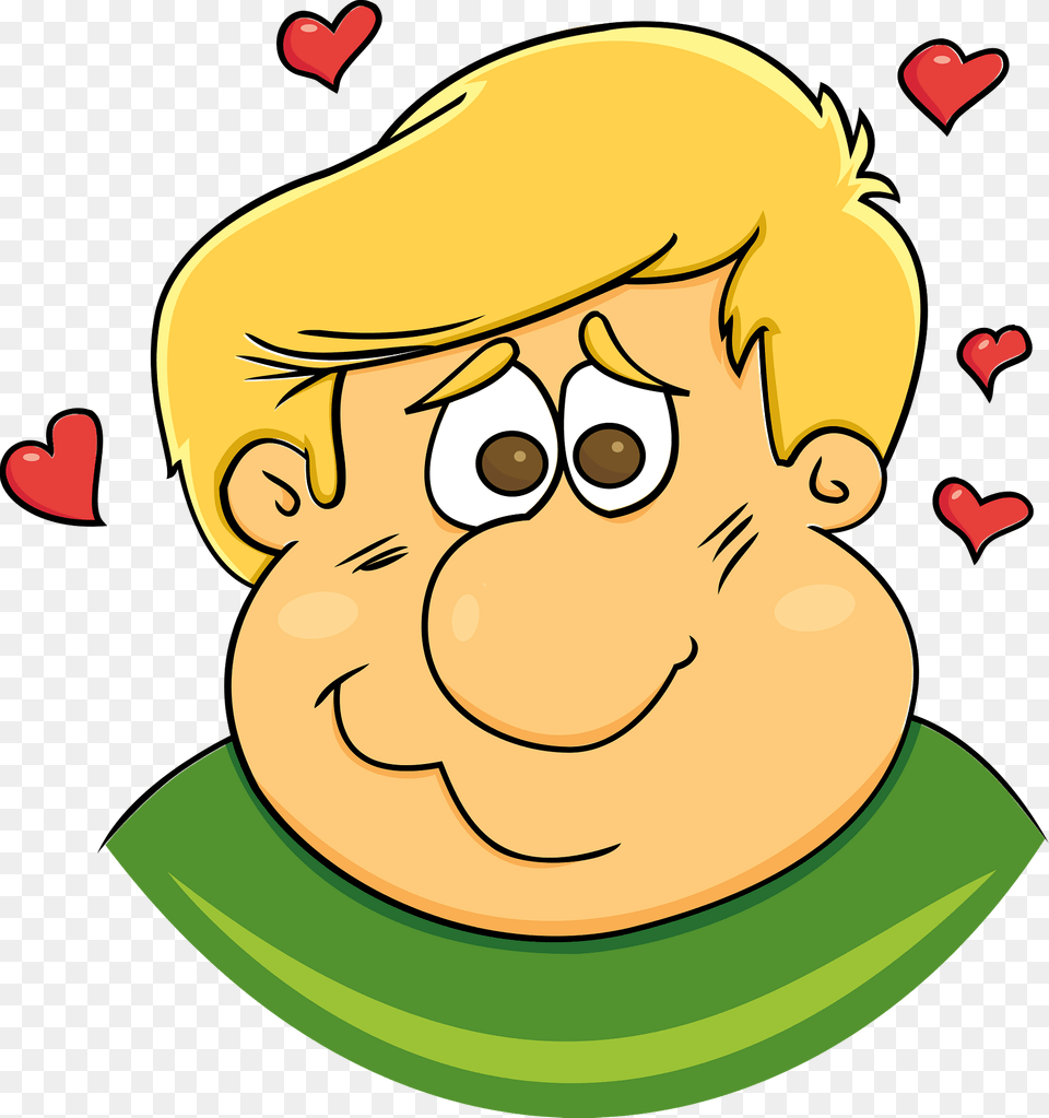 Man In Love Clipart, Baby, Person, Face, Head Free Png Download