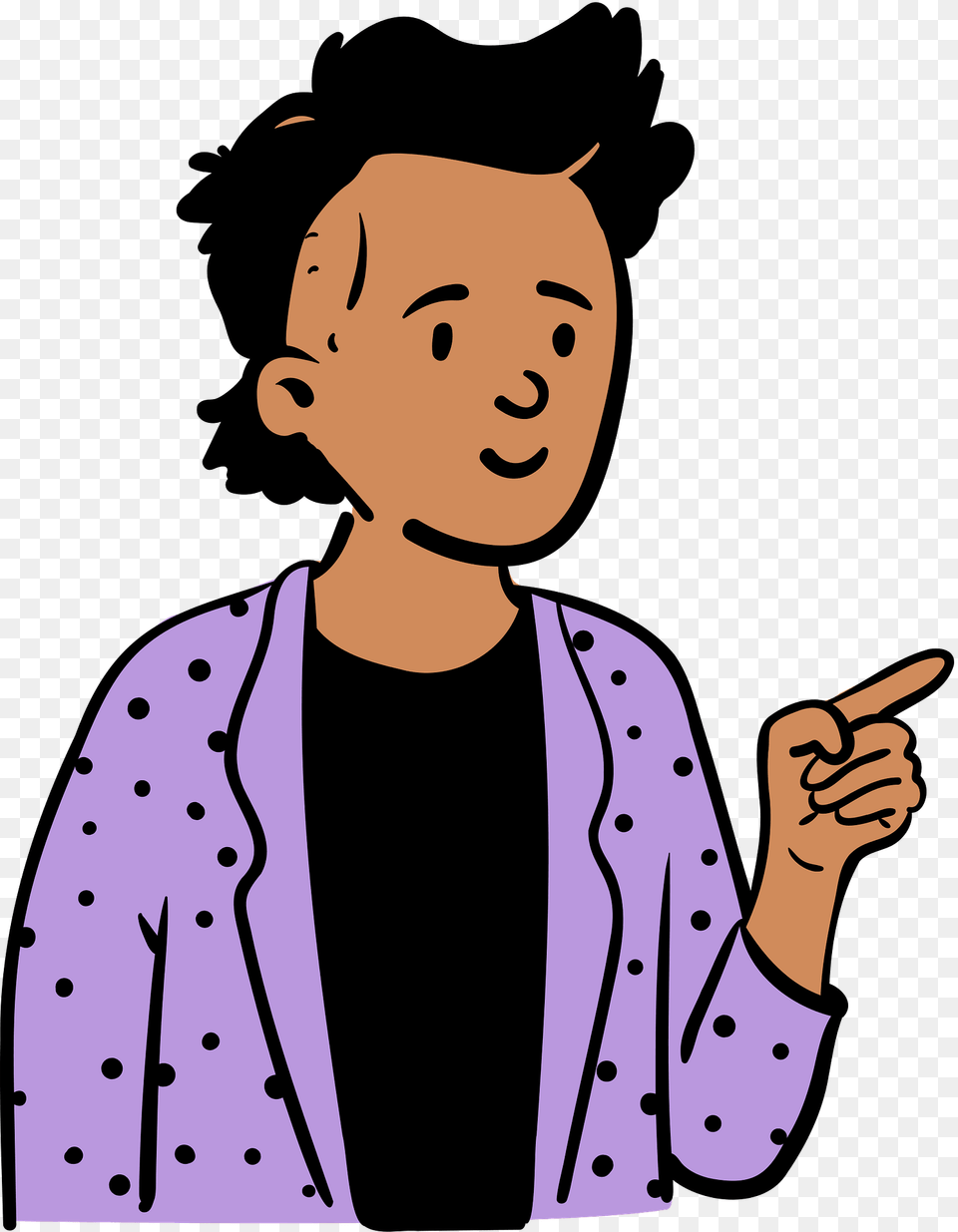 Man In Purple Jacket Clipart, Face, Head, Person, Photography Png