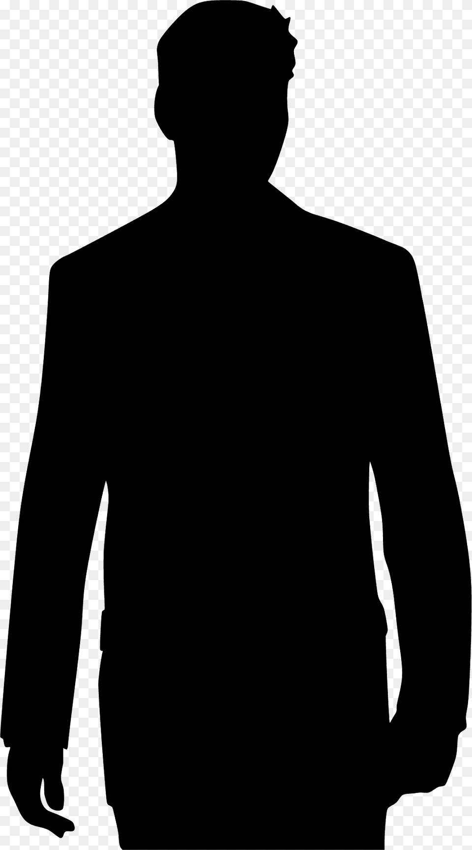 Man In Suit Silhouette, Clothing, Long Sleeve, Sleeve, Adult Png
