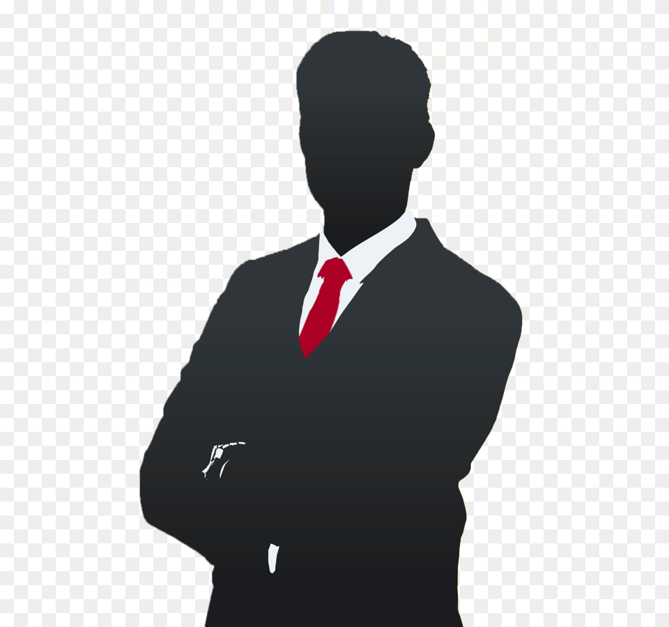 Man In Suit Silhouette, Accessories, Tie, Clothing, Formal Wear Free Transparent Png