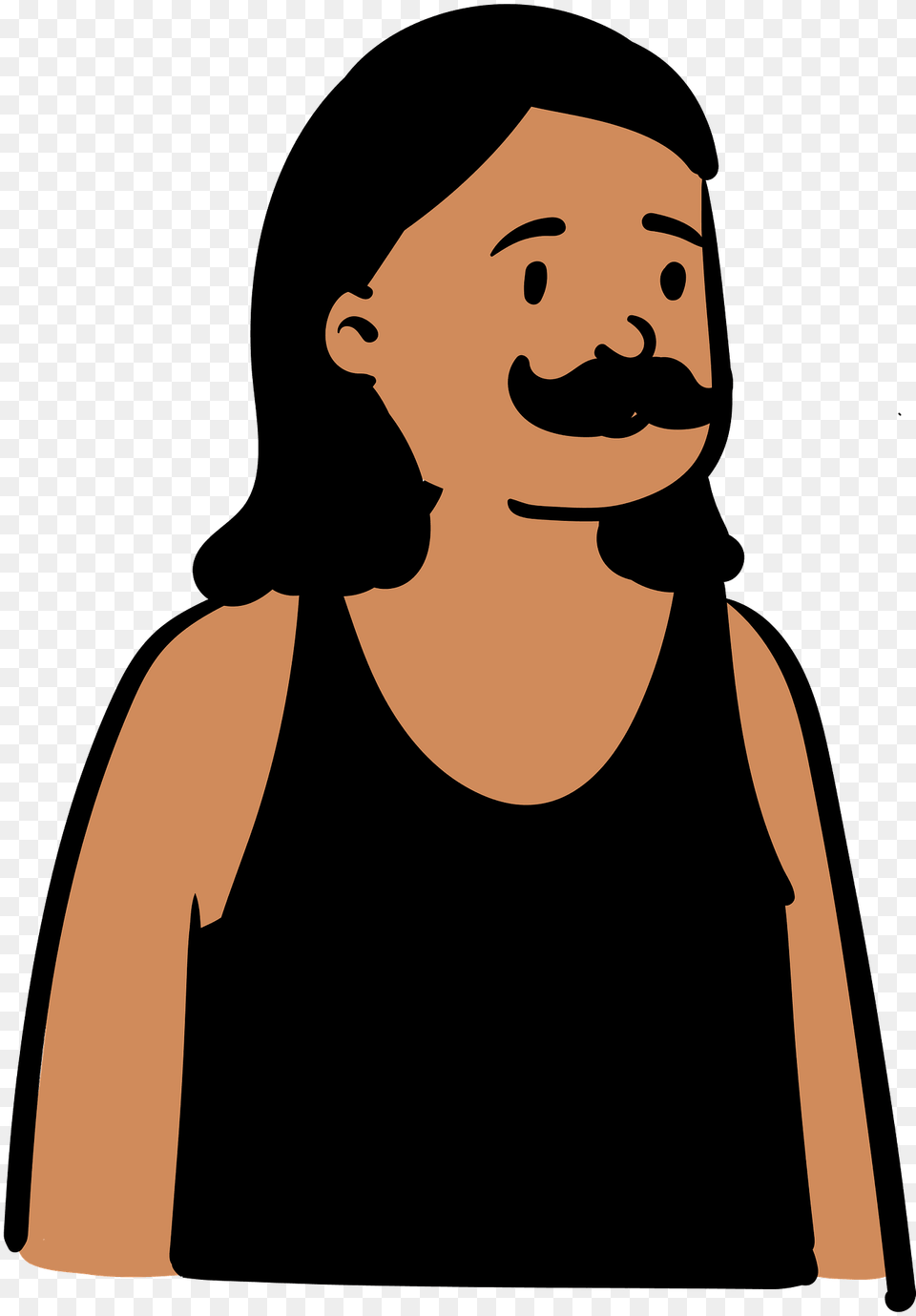 Man In Tank Top Clipart, Face, Head, Person, Adult Free Png Download