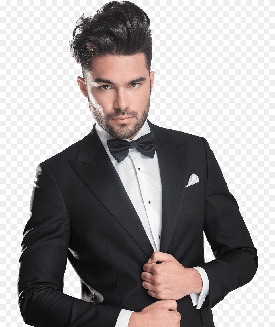 Man In Tux Dapper And Divine Hair Studio, Tuxedo, Clothing, Suit, Formal Wear Free Transparent Png