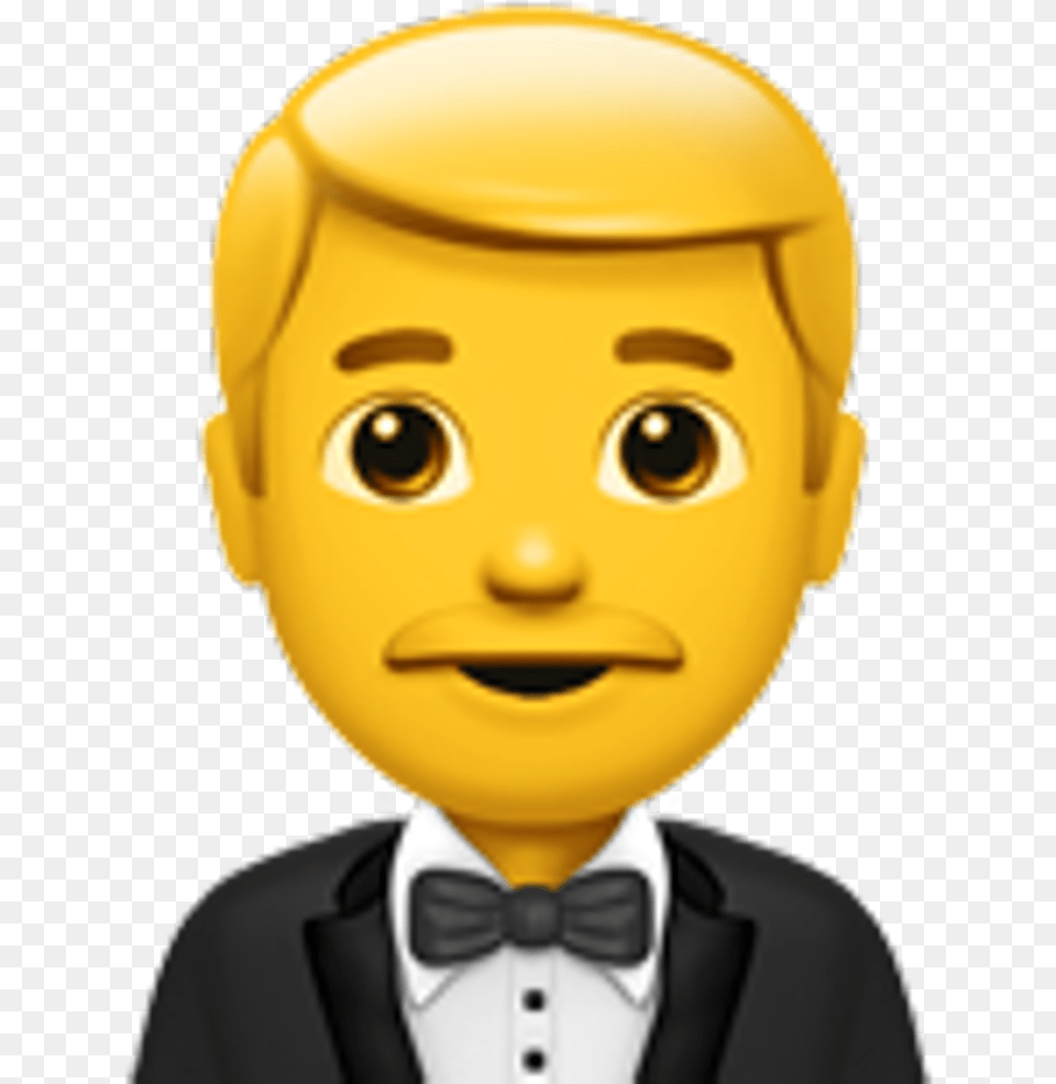 Man In Tuxedo Emoji Man Tipping Hand Emoji, Accessories, Tie, Formal Wear, Clothing Png Image
