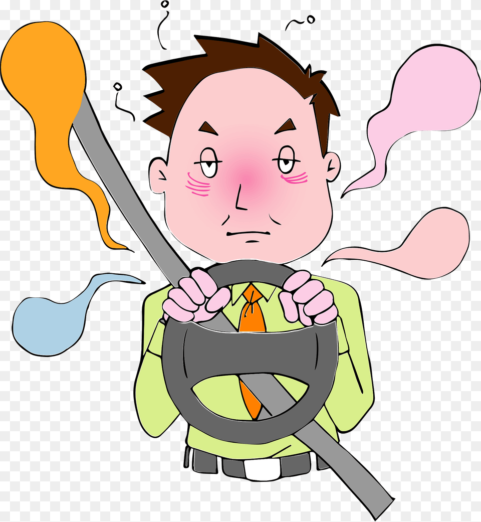 Man Is Driving While Drunk Clipart, Face, Head, Person, Baby Free Png