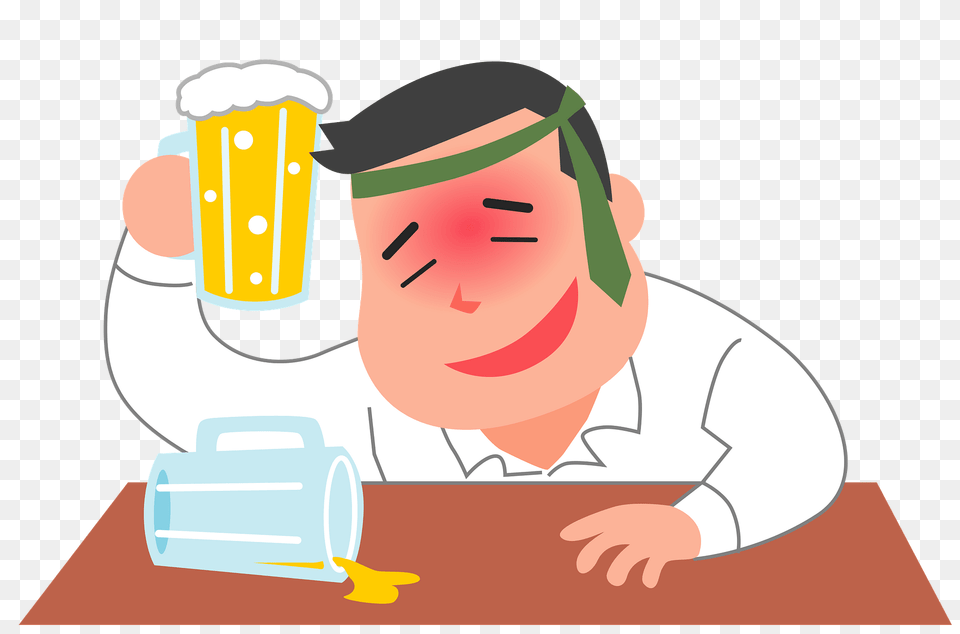 Man Is Drunk From Drinking Beer Clipart, Cup, Glass, Person, Alcohol Png