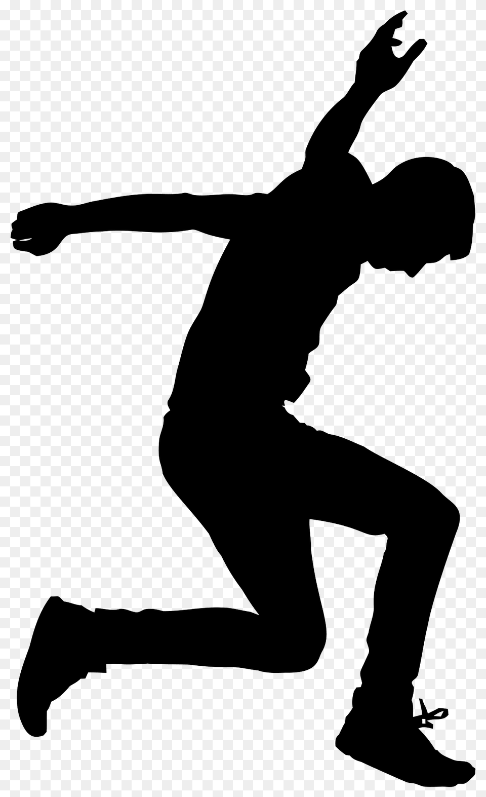 Man Is Jumping Silhouette, Person, Male, Leisure Activities, Dancing Free Png