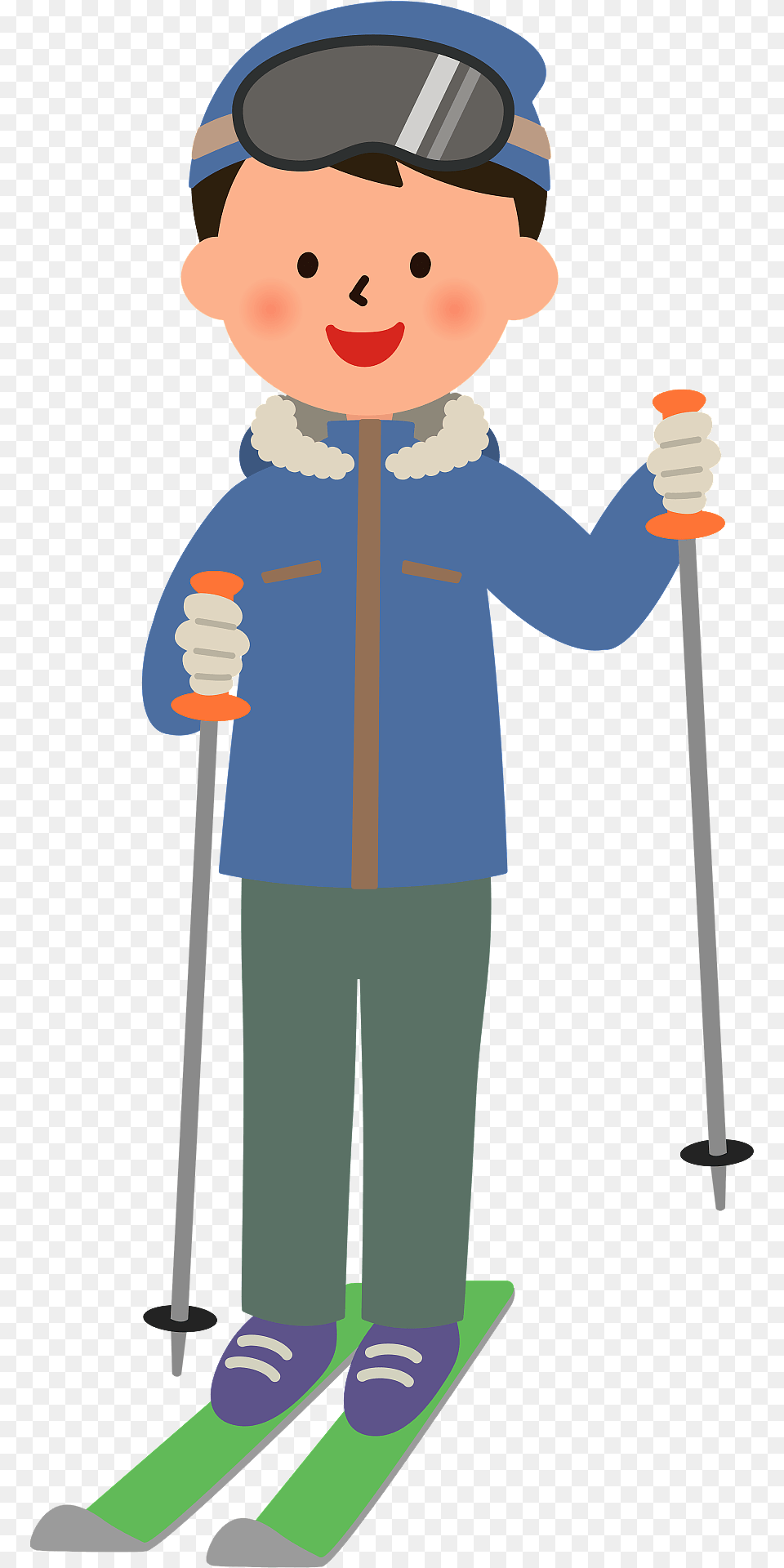 Man Is Skiing Clipart, Nature, Outdoors, Baby, Person Png