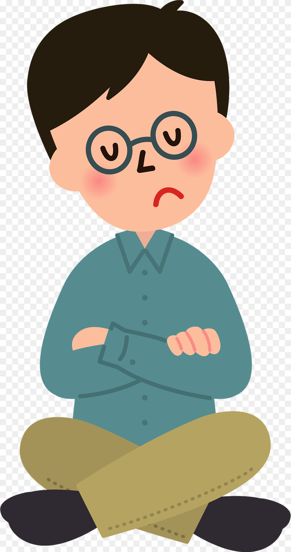 Man Is Thinking Clipart, Baby, Face, Head, Person Free Transparent Png