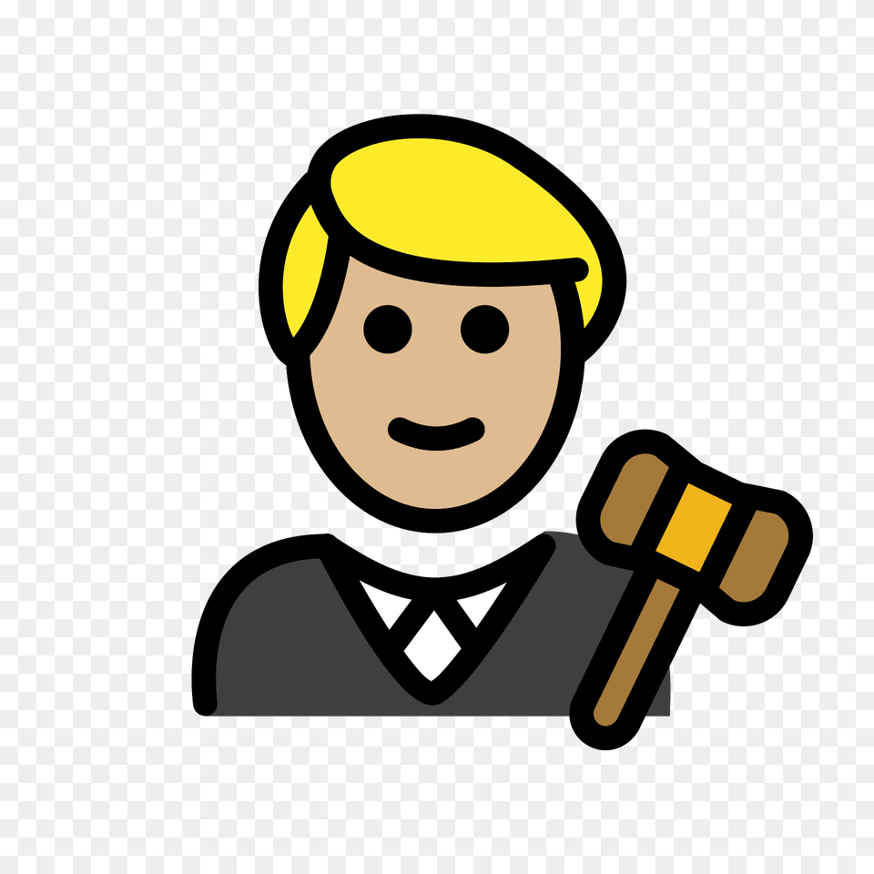 Man Judge Emoji Clipart, People, Person, Face, Head Png