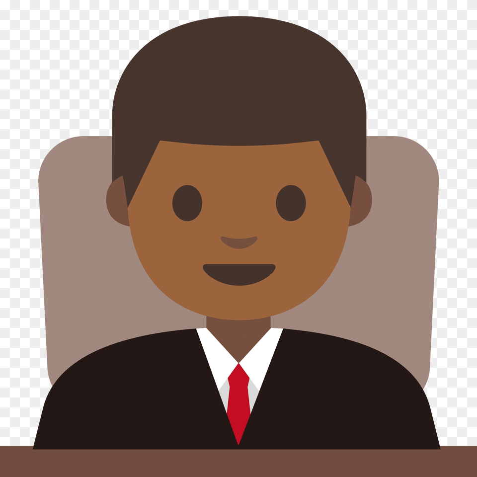Man Judge Emoji Clipart, Accessories, Portrait, Photography, Person Png Image
