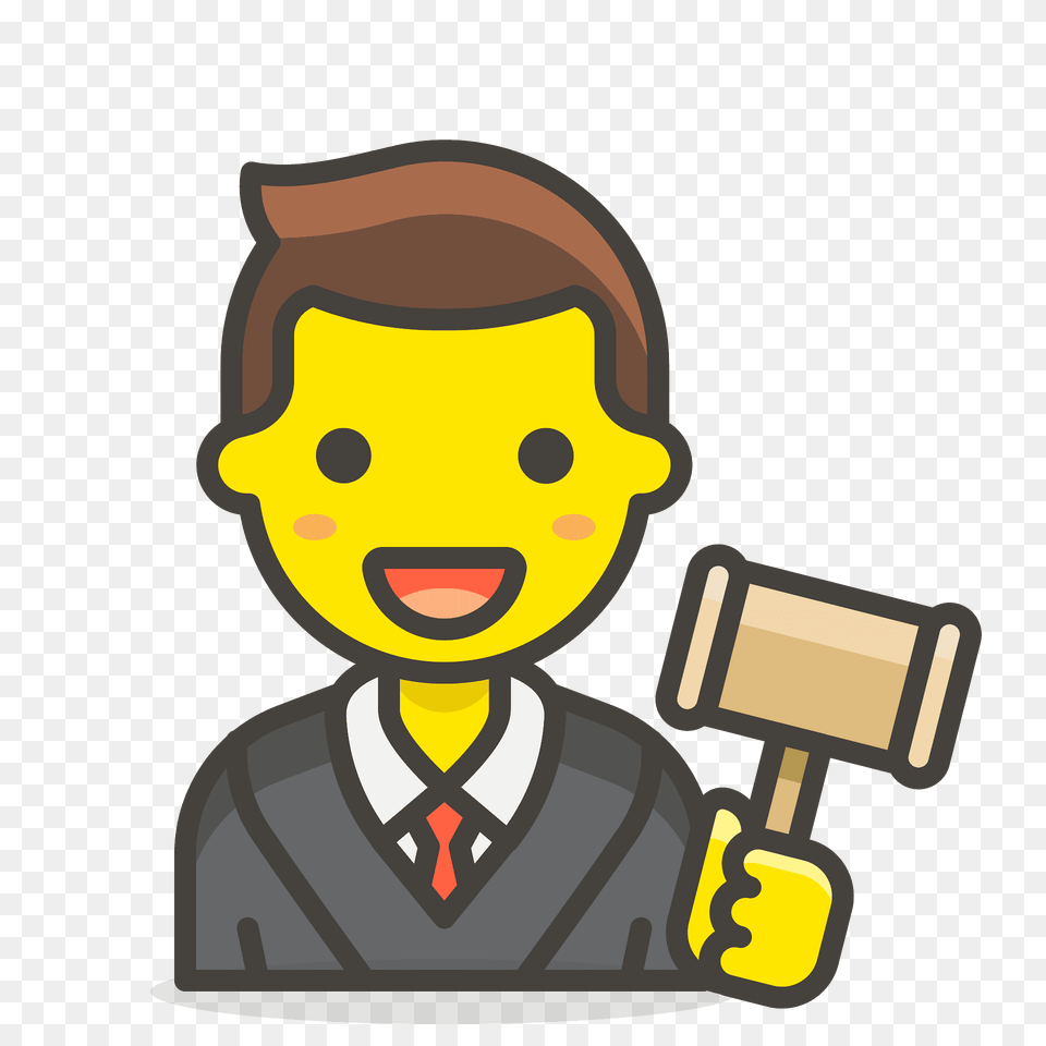 Man Judge Emoji Clipart, Face, Head, Person Png