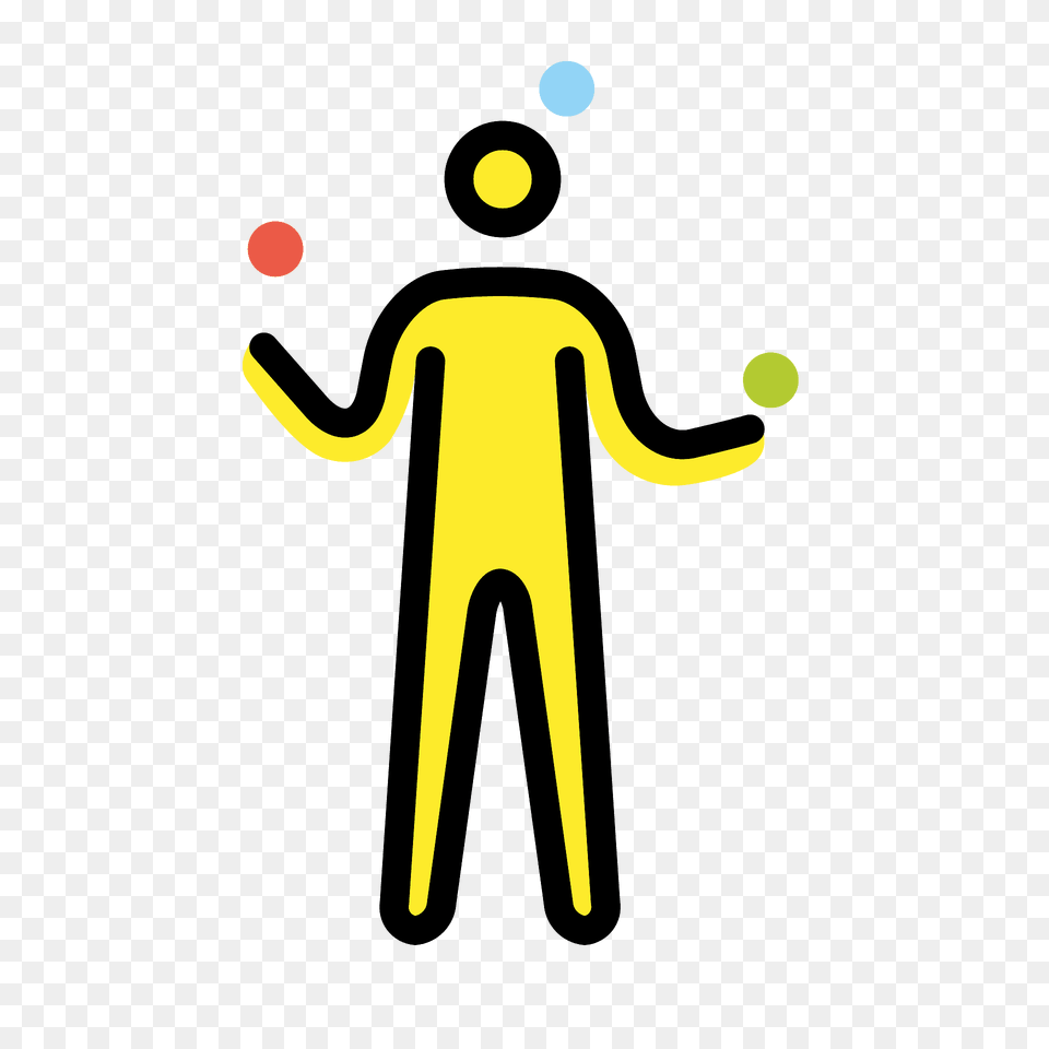 Man Juggling Emoji Clipart, Cross, Symbol Png