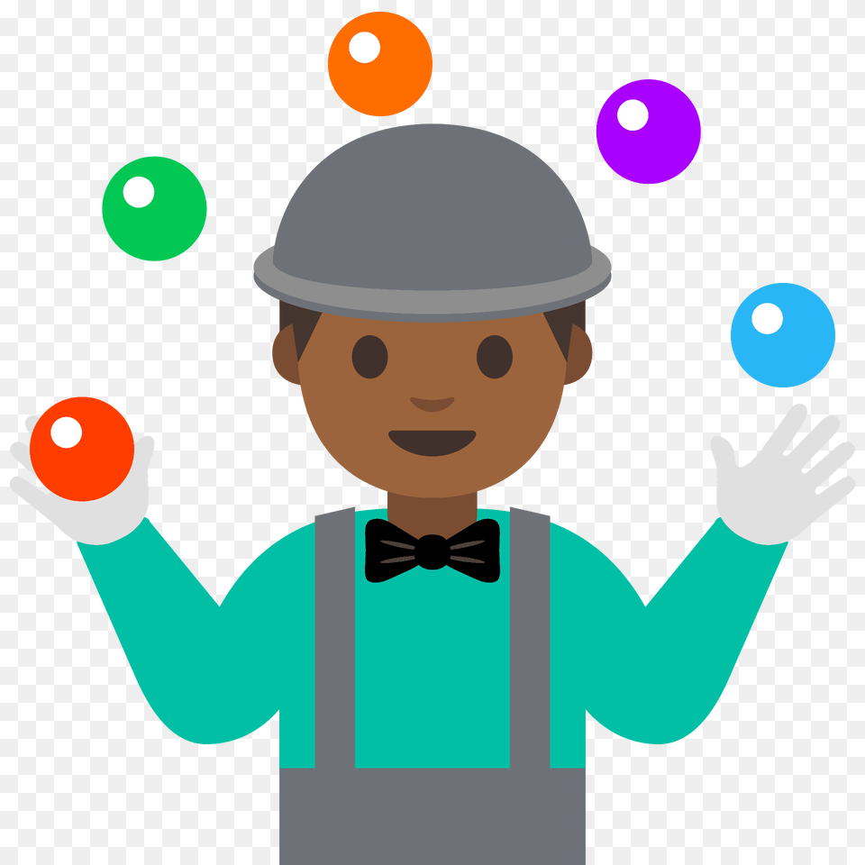 Man Juggling Emoji Clipart, Accessories, Formal Wear, Person, Tie Free Transparent Png