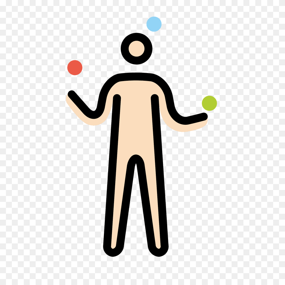 Man Juggling Emoji Clipart, Lighting Png