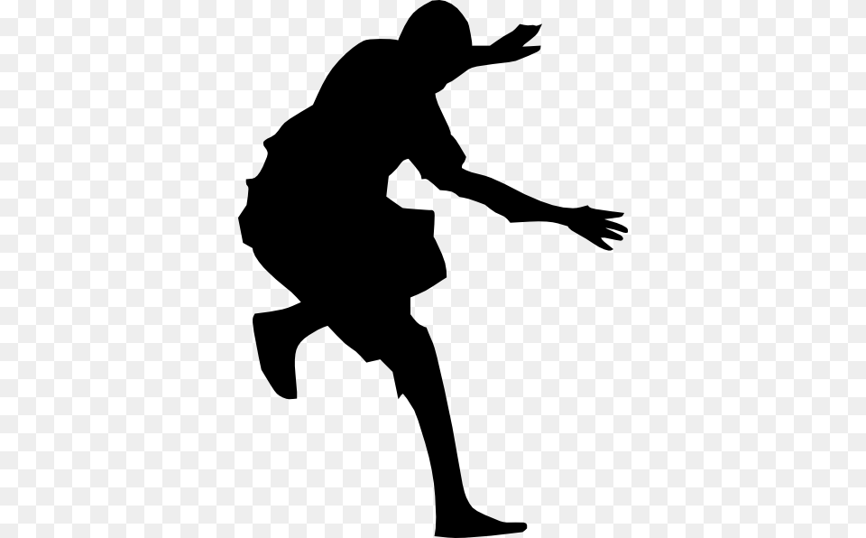 Man Jumping Silhouette Clip Art, Adult, Male, Person Free Png