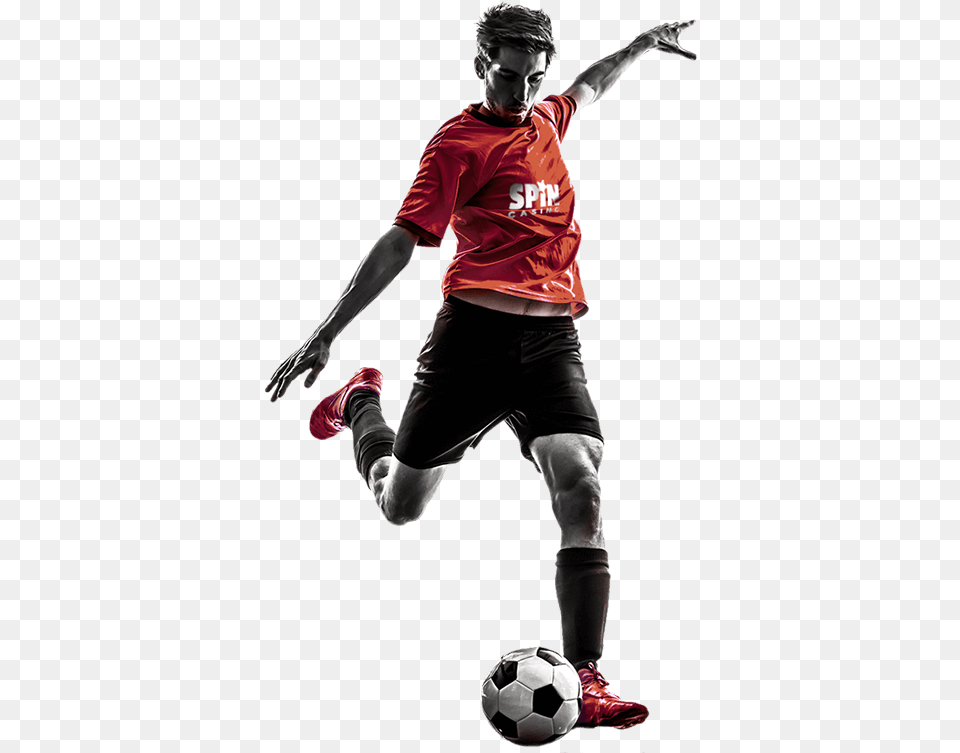 Man Kick Ball, Sphere, Clothing, Shorts, Soccer Ball Free Png