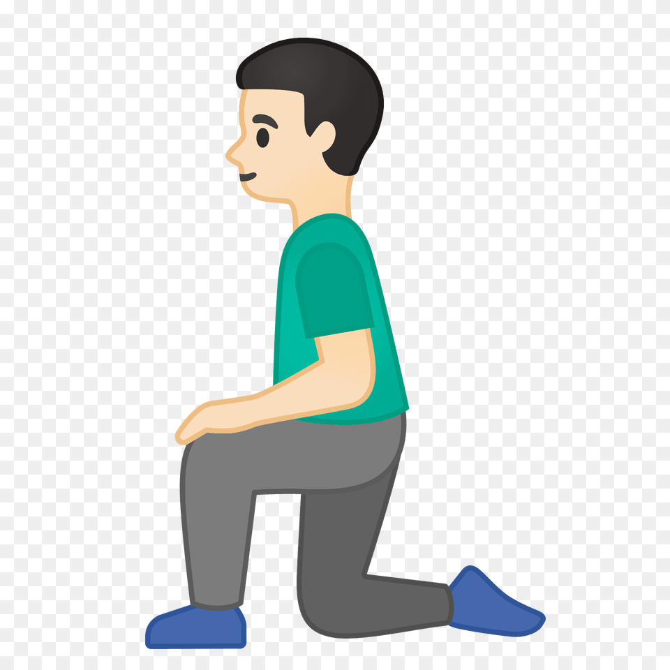 Man Kneeling Emoji Clipart, Person, Adult, Female, Woman Free Png