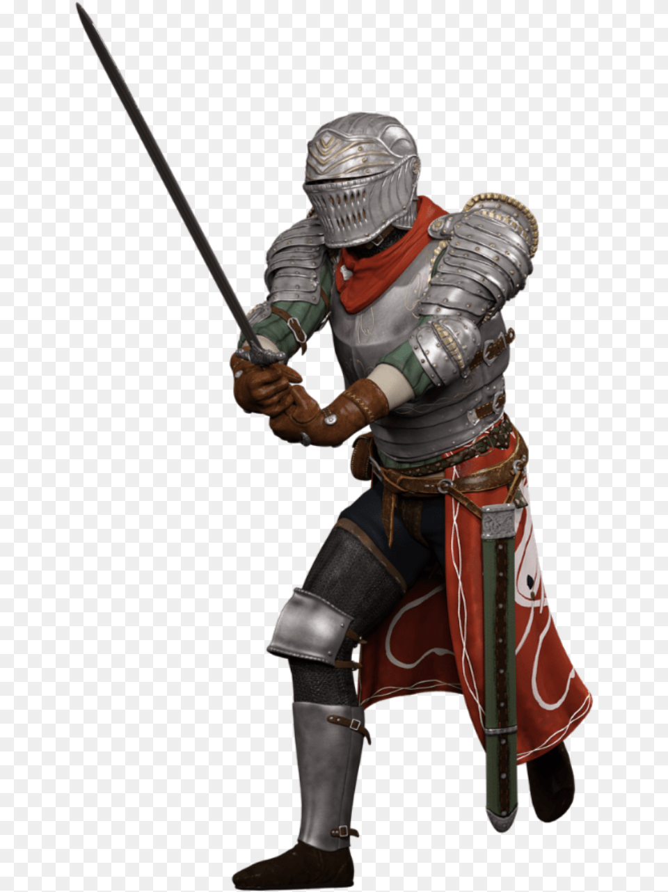 Man Knight Fighter Sword Courageous Clothing Knight With Sword, Weapon, Adult, Male, Person Free Transparent Png